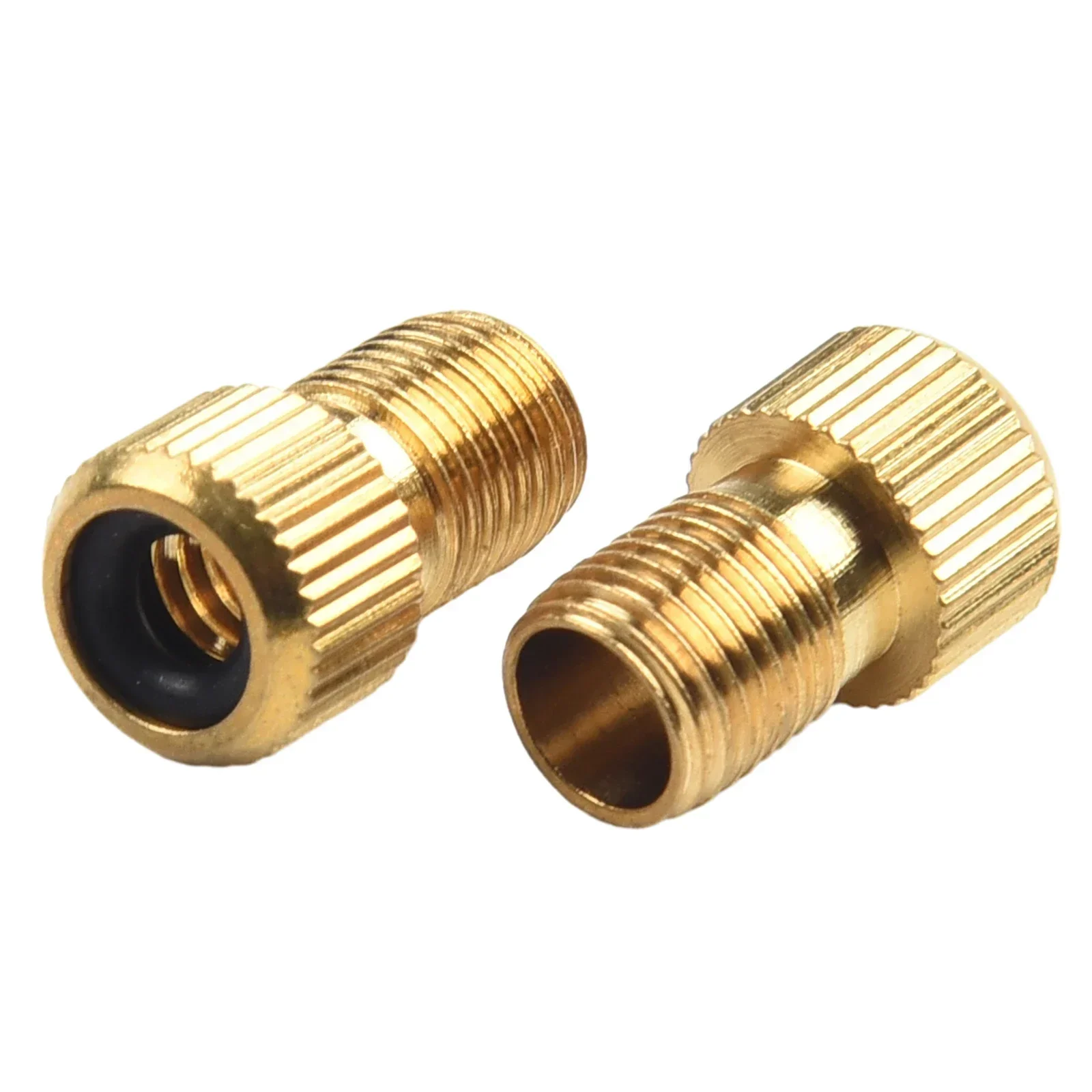 Bike Presta Valve Cores Plus Brass Adaptor Presta To -Schrader Pump Connector MTB Road Bicycle Wheel Gas Nozzle Tube Repair Tool