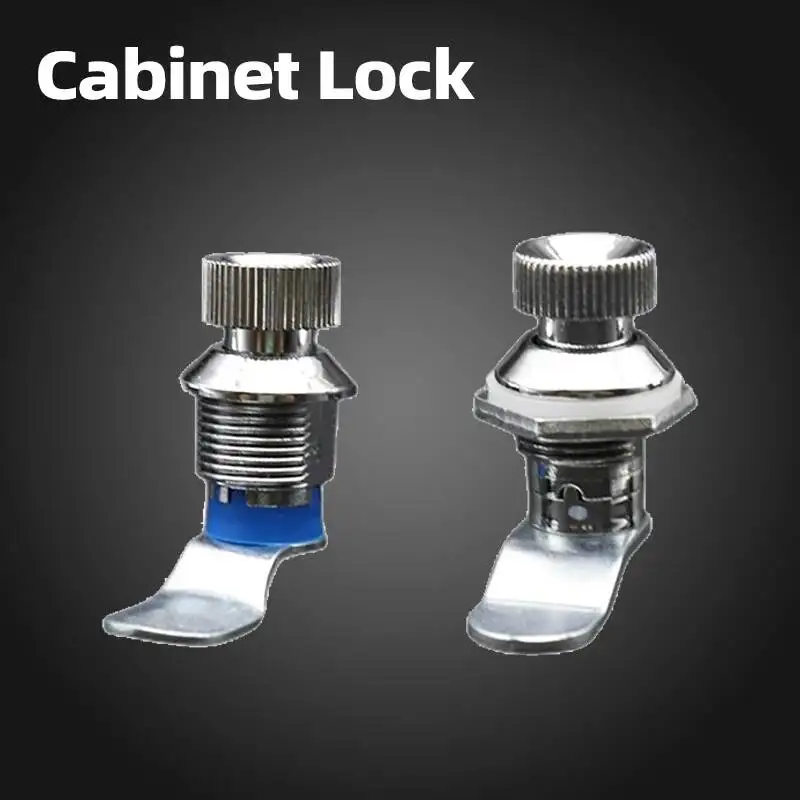 5pcs Button Circular Lock MS403-A Power Distribution Box Rotating Electrical Cabinet Switch Signal Boxes Mechanical