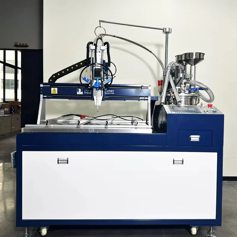 Automatic Epoxy Resin Dispensing Machine 2K AB Glue Potting Machine CNC Meter Mixing Equipment for Electronics