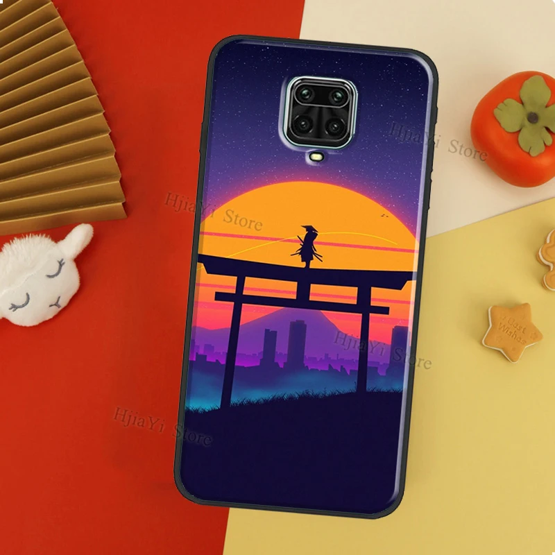 Synthwave 80's Retro Neon vaporwave Case For Xiaomi Redmi Note 12 Pro 8 9 10 11 Pro Note 12S 11S 10S 9S 9C 10A 10C 12C Cover