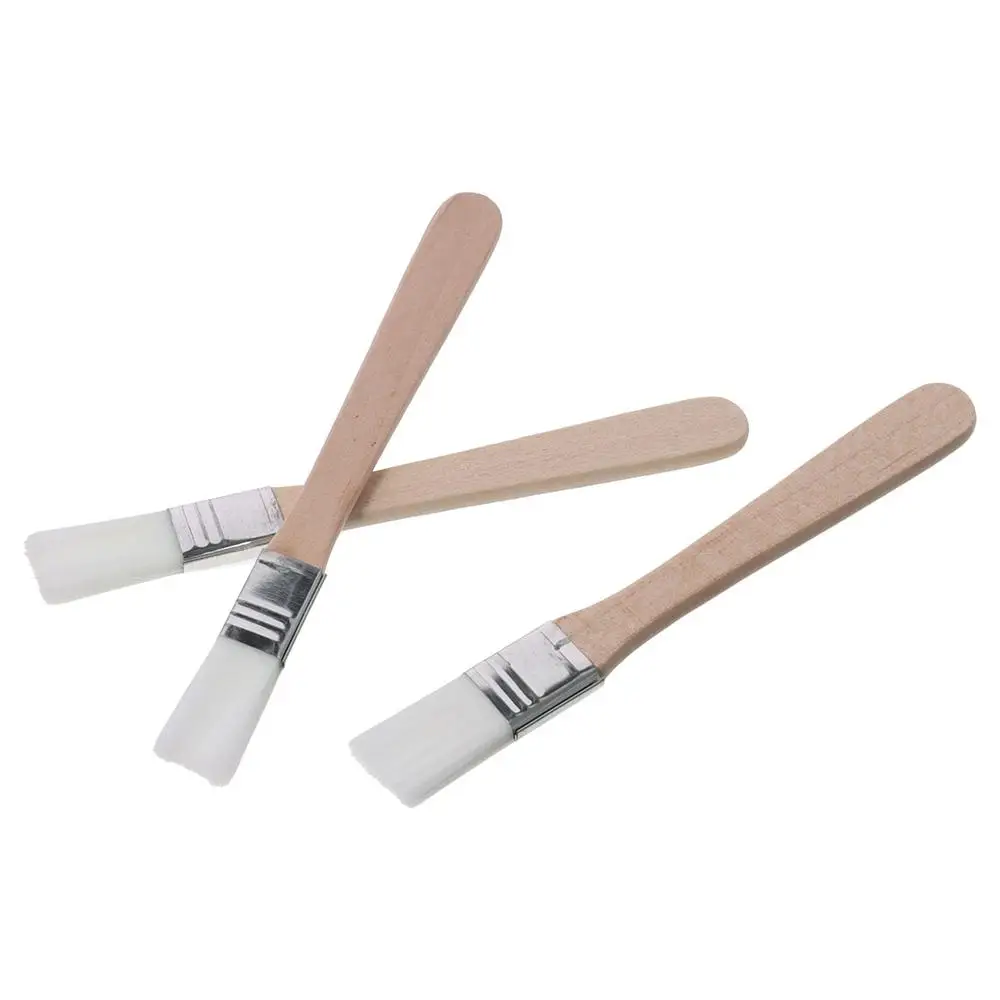 1/12Pcs Door 0.5 inch Paint Brush Nylon Painting Tool Bent Head Wall