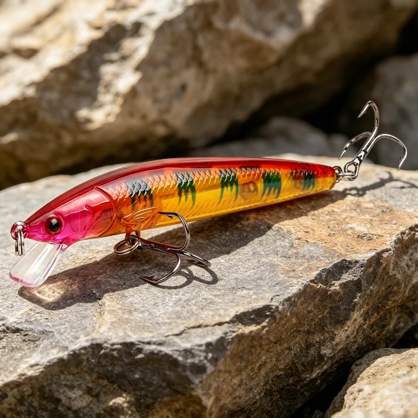 1Pcs Japanische Minnow Angeln Lockt Schwimmende Harte Bait95mm 7g Künstliche Köder Wobbler Crankbait Karpfen Barsch Pesca angelgerät – Detail 7