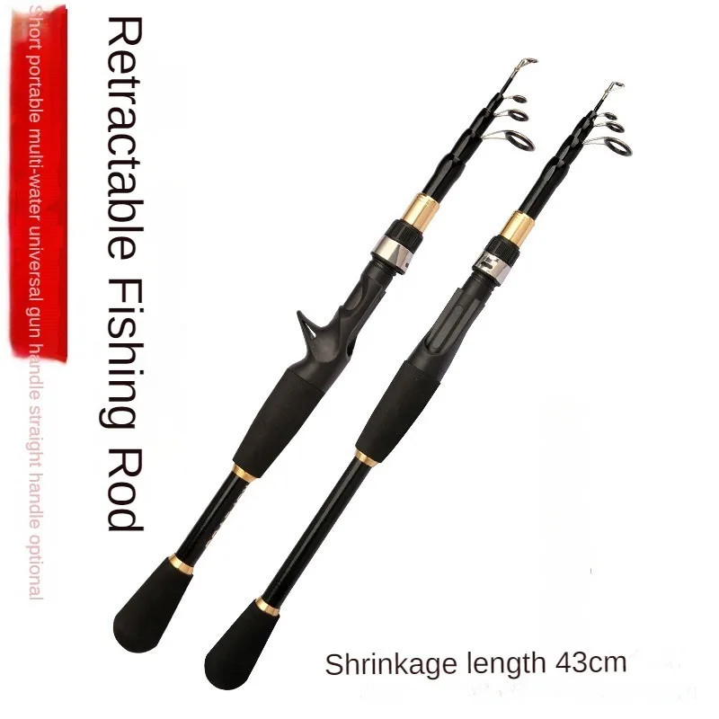 LURE Fishing Rods 1.8M 2.1M 2.4M 2.7M 3.0M Telescopic Fishing Rod Spinning Rod Casting Rod Fishing Accessories Sea Carp