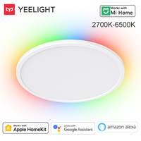 Yeelight Smart Ceiling Light 300C LED Ceil Light RGB Wifi 25mm Ultra Thin 21W Dimmable 2700K-6500K for Homekit Mijia Google Home
