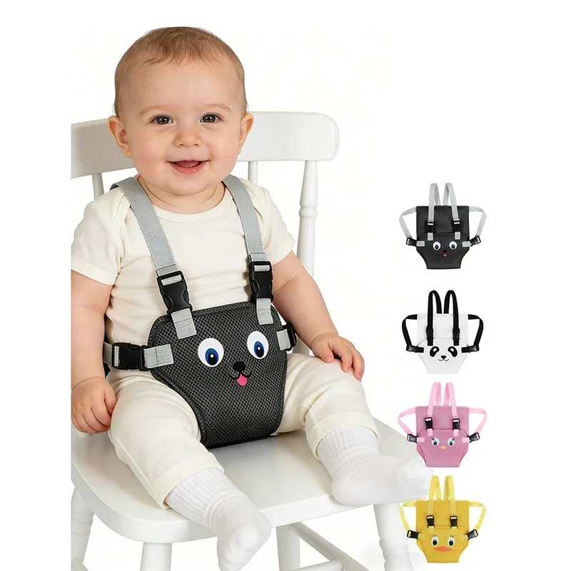 Baby Chair Safety Belt, Universal Fixed Belt Outing Chair Strap - Washable, Portable Foldableable Travel Safety Belt Seat