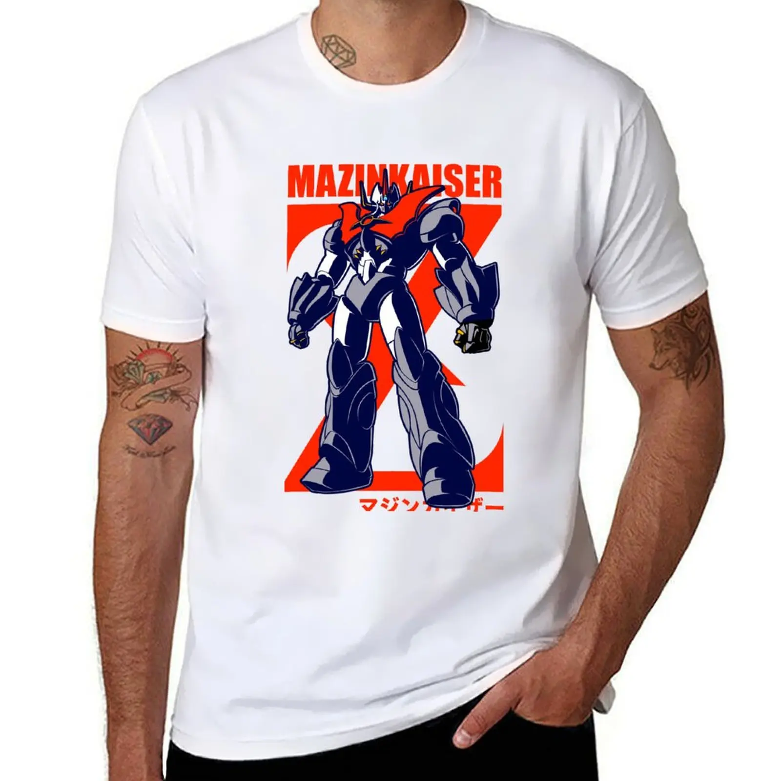 

221 Mazinkaiser Full T-Shirt man t shirt luxury t shirt for man 100 percent cotton t shirt man luxury T-Shirt