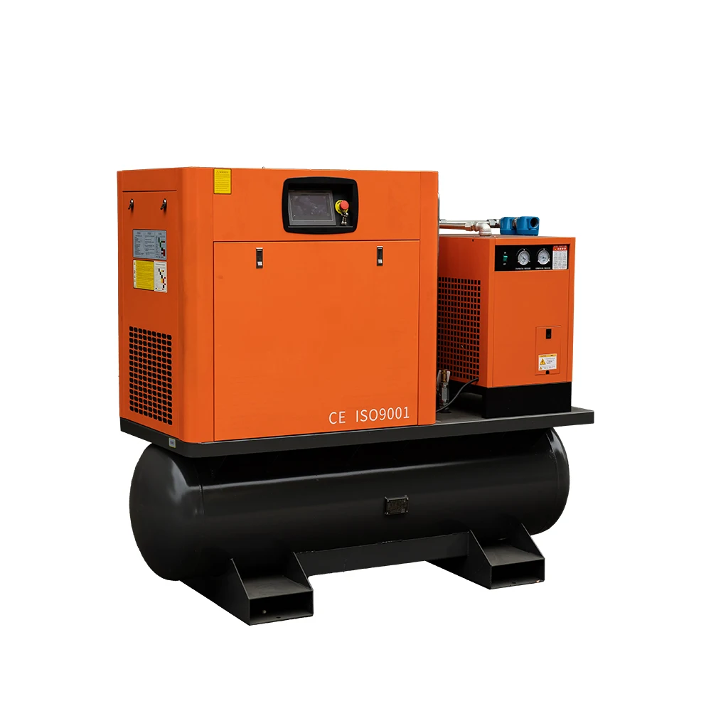 All-in-One Air Compressor Screw High Pressure 22kw 30HP Air Compressor for Laser Cutting Machine Laser Cutting