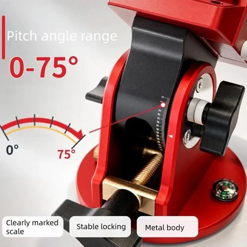 Latitude Base Star Tracker Smart Telescope Portable 6061 Aluminum