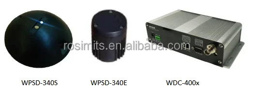 Sensor de Detecção de Vaga de Estacionamento Sem Fio ROSIM ISM WPSD340SE