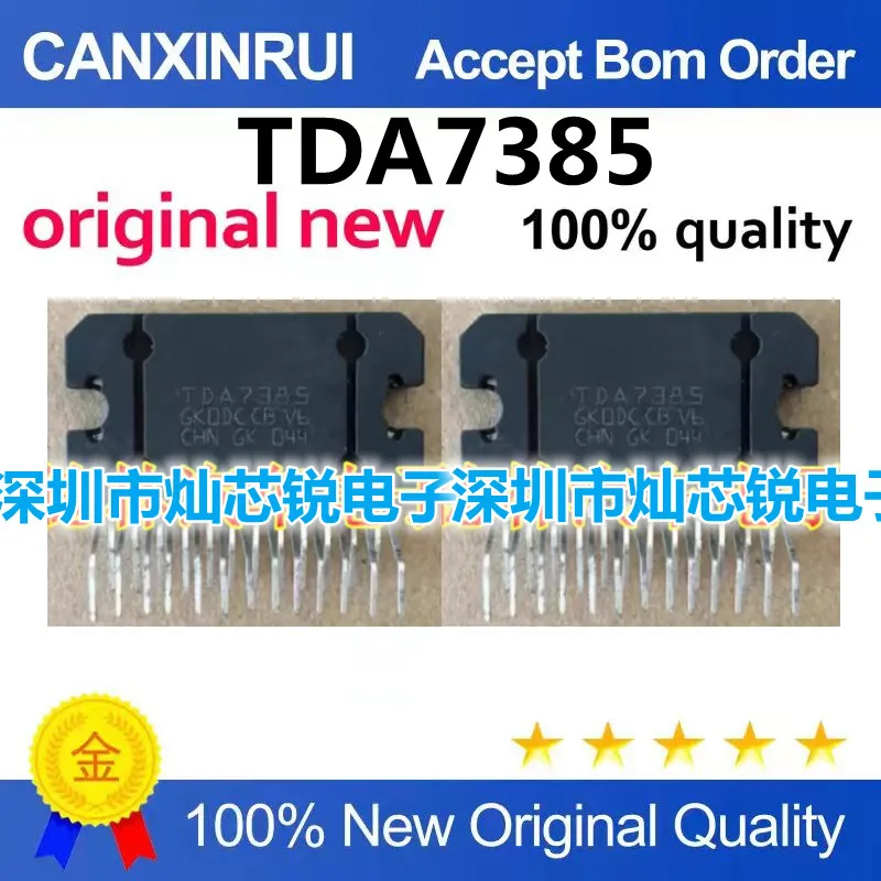 TDA7385 Plug-in 25-Pin Automotive Audio Amplifier Chip Brand New Original Can Be Purchased Directly