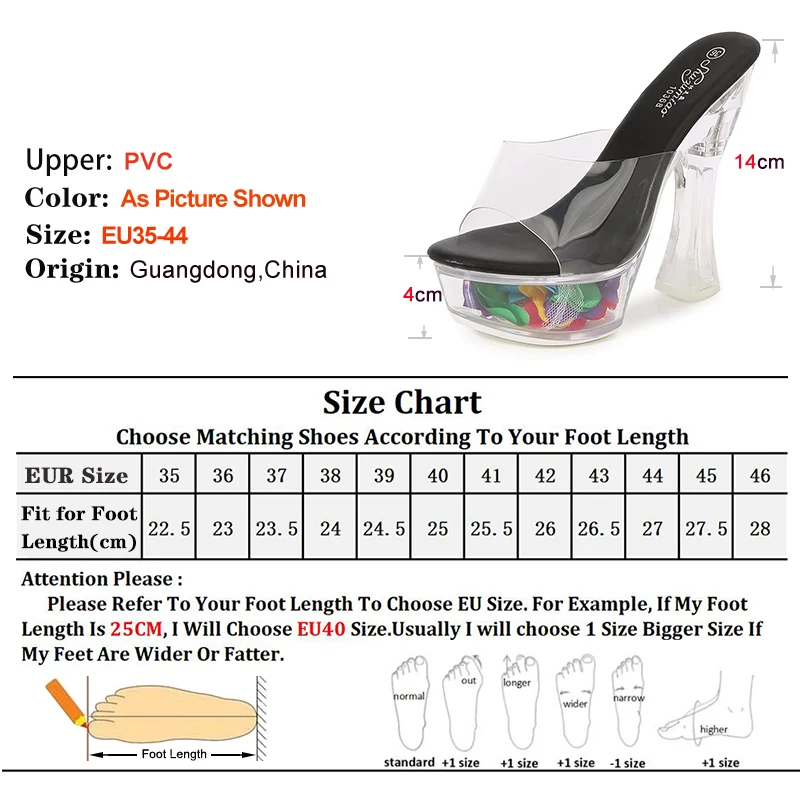 جديد مثير بولي كلوريد الفينيل واضح منصة هلام النعال حذاء نسائي بكعب عالٍ في الهواء الطلق 14 سنتيمتر الصنادل الصيف شفافة البرسبيكس حذاء امرأة الحفلات