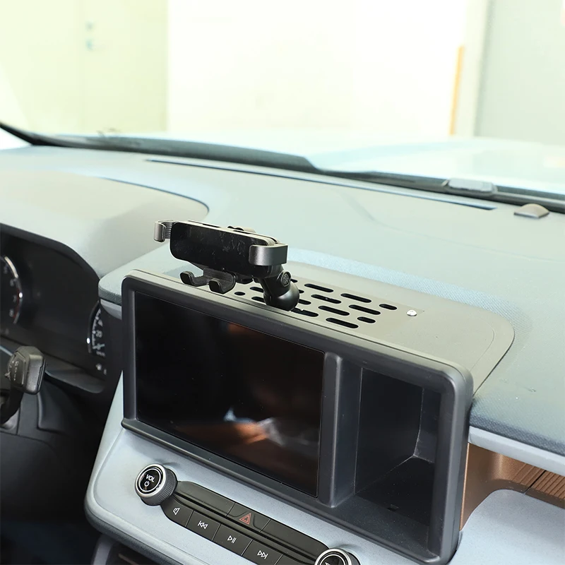 Voor Ford Maverick 2022-2025 Interieur Auto Accessoires Dashboard Navigatie Scherm Achter Telefoon Houder GPS Navigatie Beugel