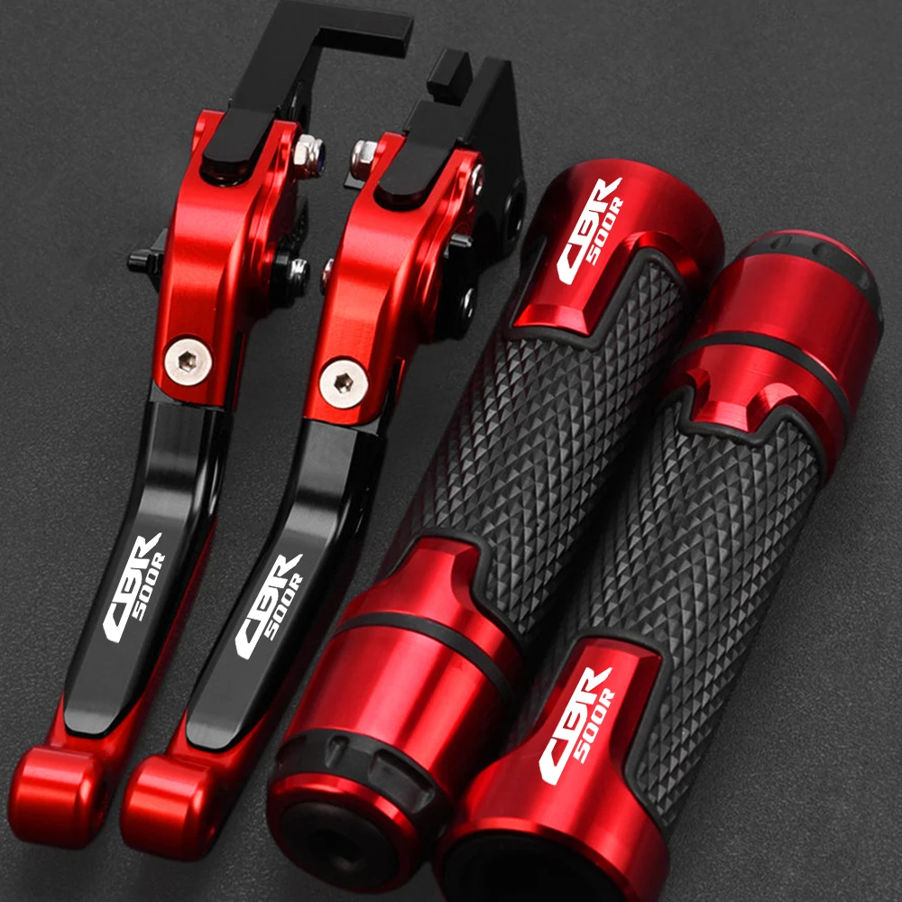 

Motorcycle CBR 500 R Racing Grips Handle Brake Lever Clutch Adjustable Extendable Folding FOR Honda CBR500R 2022 2023 2024 2025