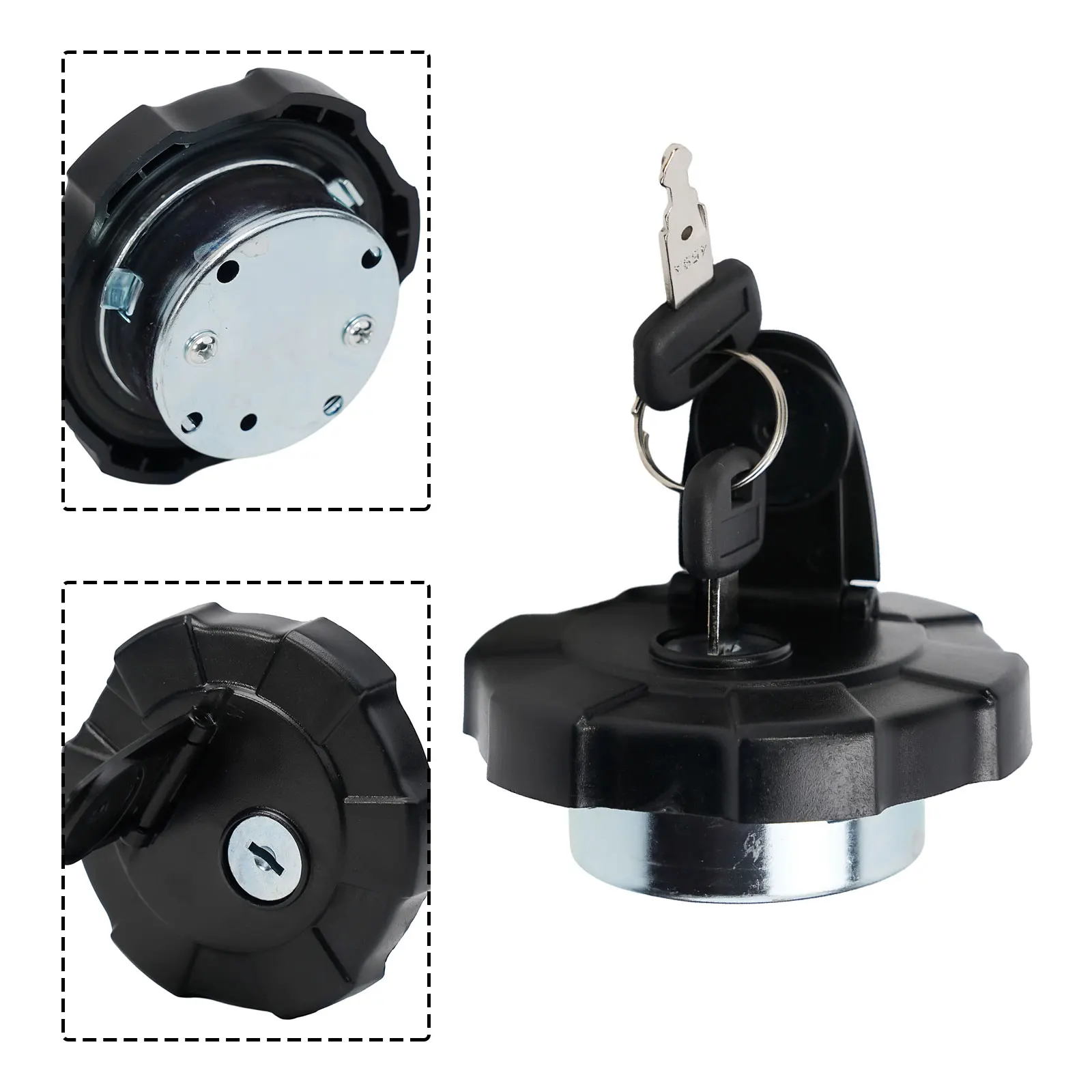 

For Kubota Excavator Fuel Tank Cap Locking Fuel Cap 411-51122 41151122 Accessories Parts RD411-51122 Vehicle With Key