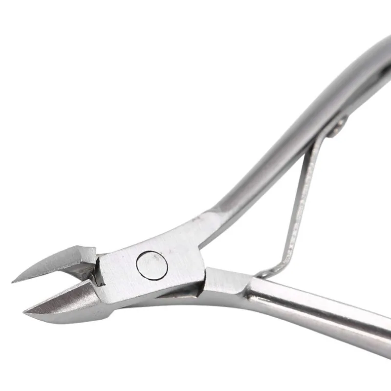 ที่ตัดหนังกำพร้าที่ตัดผิวหนังที่ตายแล้วเล็บสแตนเลสแบบพกพาที่ตัดหนังกำพร้าเครื่องมือทำเล็บเท้ากรรไกรตัดแต่งเล็บ