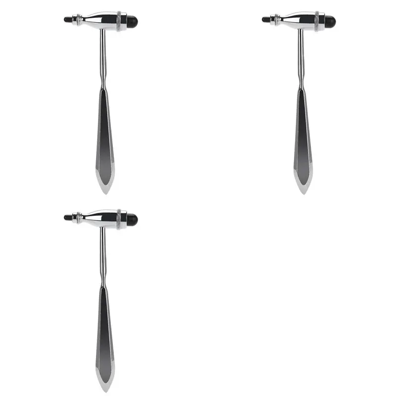 Hot Trend-3X Neurological Hammer, Zinc Alloy Percussion Hammer Neurological Reflexs Diagnostic Mallet Medicals Examination Hamme