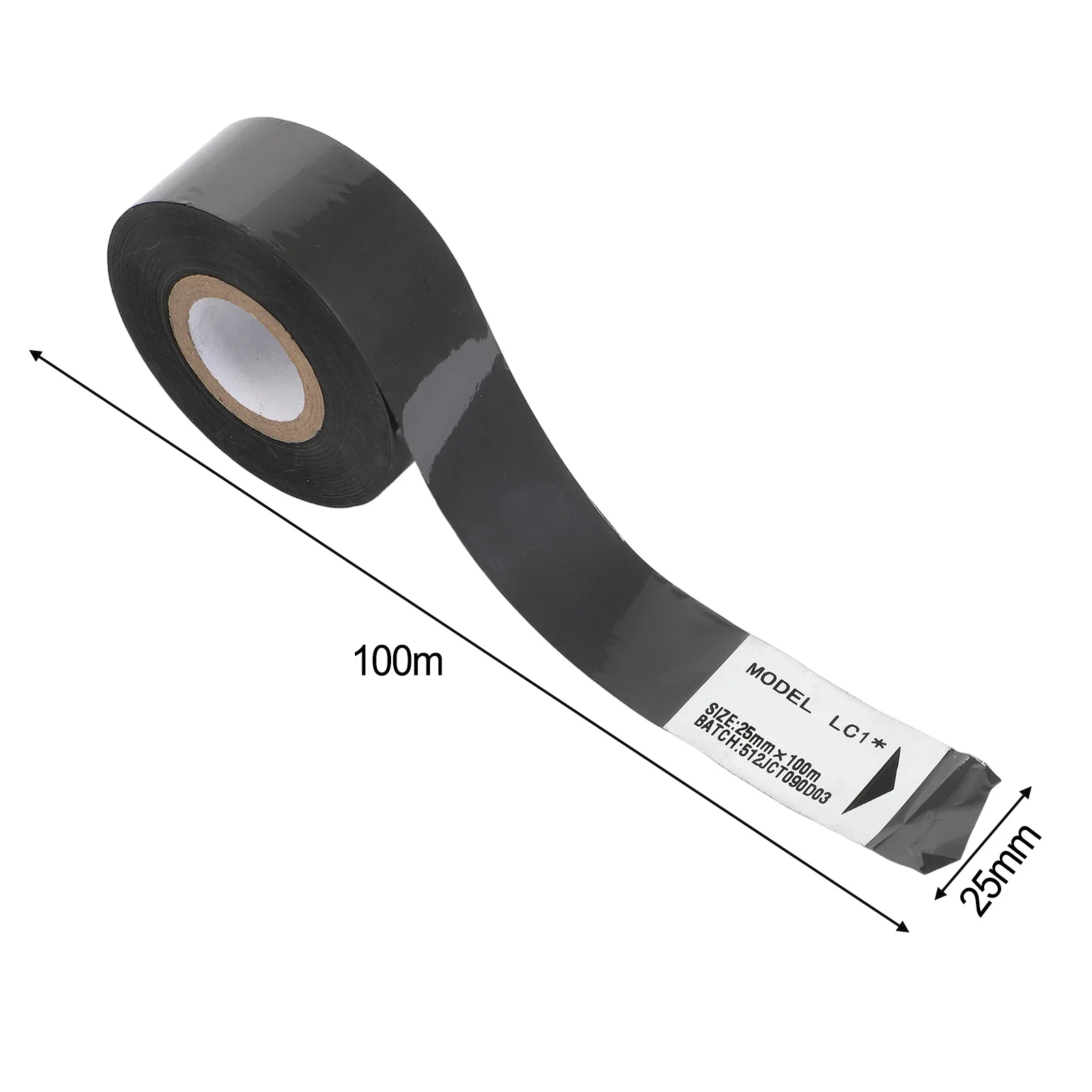Black Ribbon For For Date Printing On 241/DY 8 Clear Stamps Easy To Use High Adhesion Multiple Width Options Available
