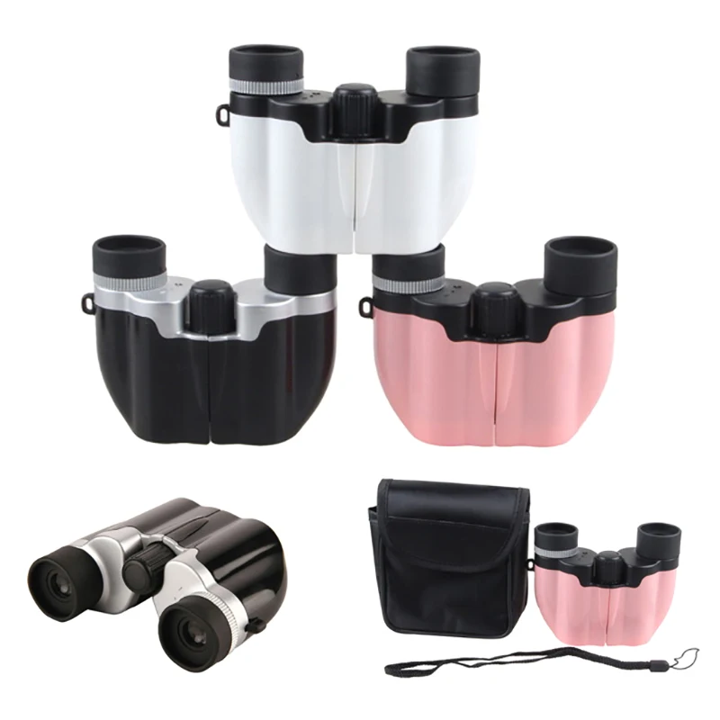 Mini Compact Binoculars For Adults High Powered And Kids Waterproof Binoculars For Bird Watching With Low Light Vision Education