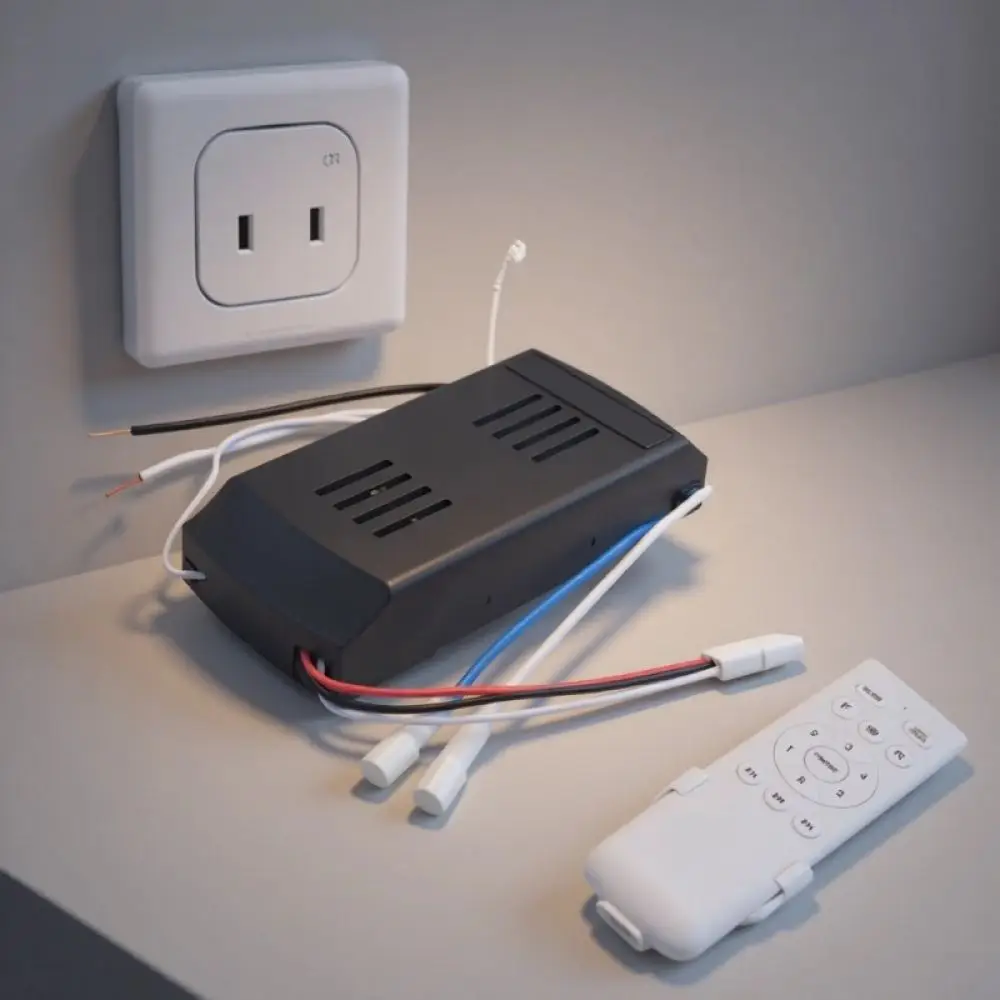 Ceiling Fan Light Remote Controller Variable Frequency Motor Driver Direct Current Speed Regulator 220V Replacement Parts