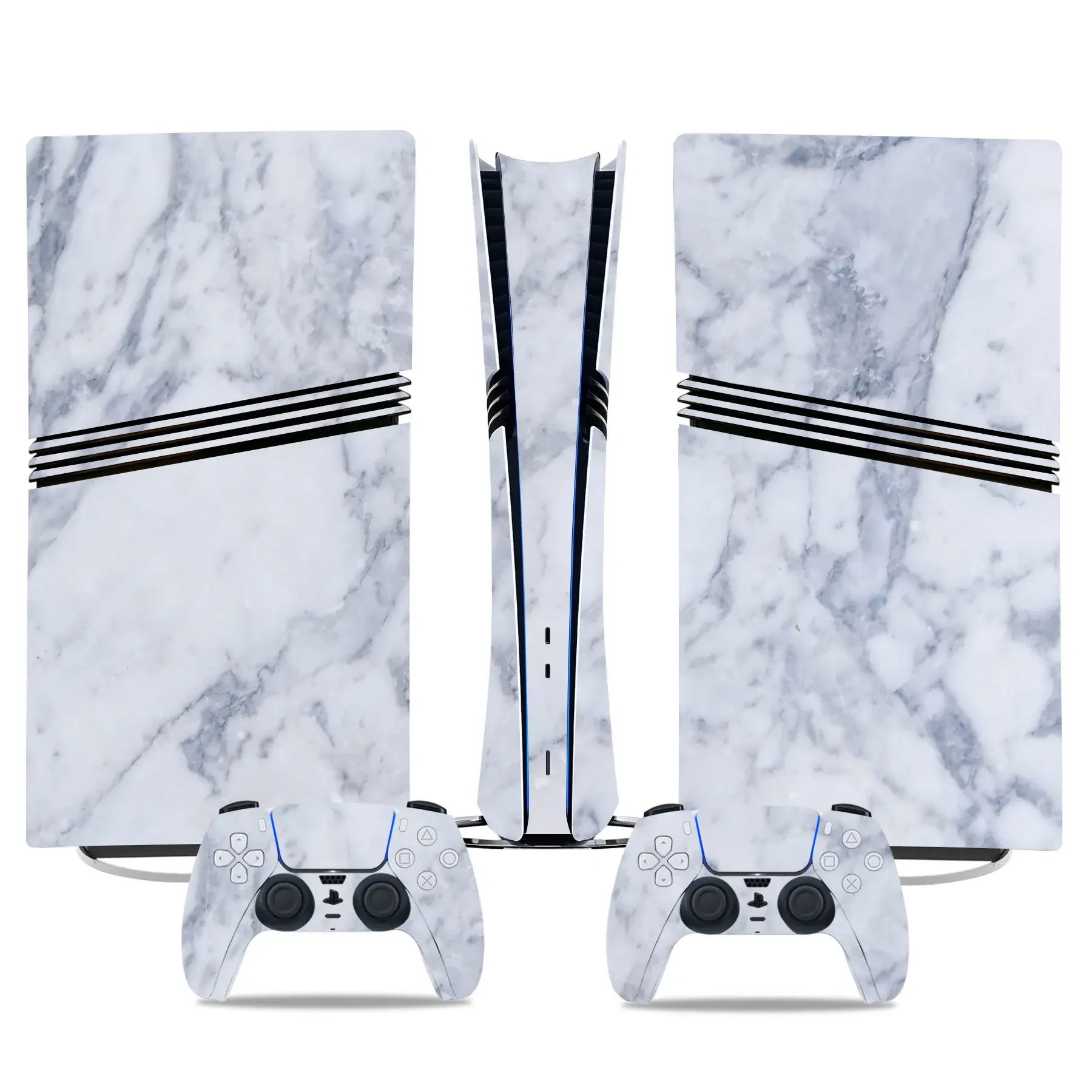 Skins para PS5 Pro Skin Digital Edition Consola y Controlador Cubierta Adhesivo Envoltura Vinilo Compatible con PS5 Pro Versión Digital