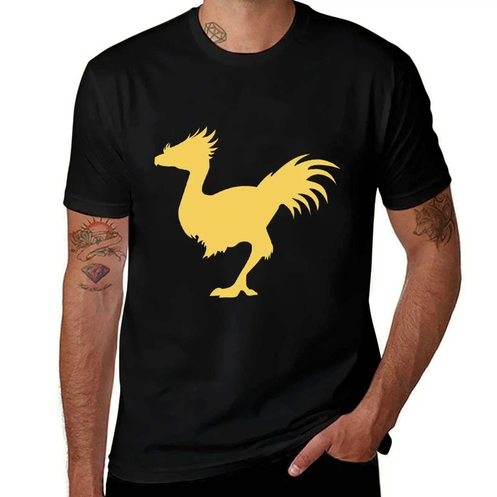 

FFXV | Classic Yellow Chocobo T-Shirt vintage t shirts new edition cotton graphic tees t shirts for men pack