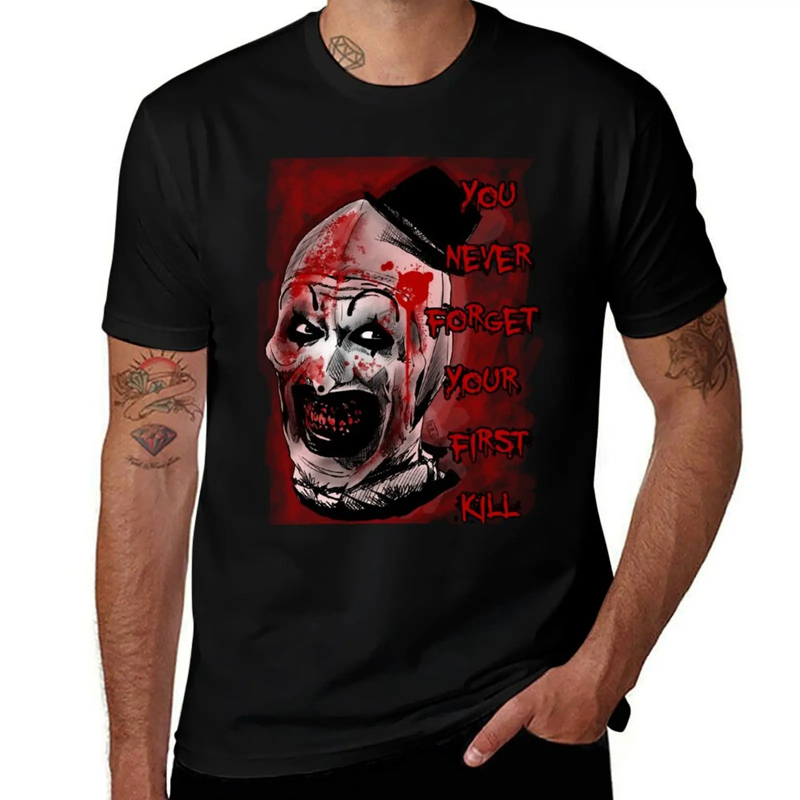 

Terrifier T-Shirt t shirts for man graphic funny man t shirt luxury t shirt custom print T-Shirt