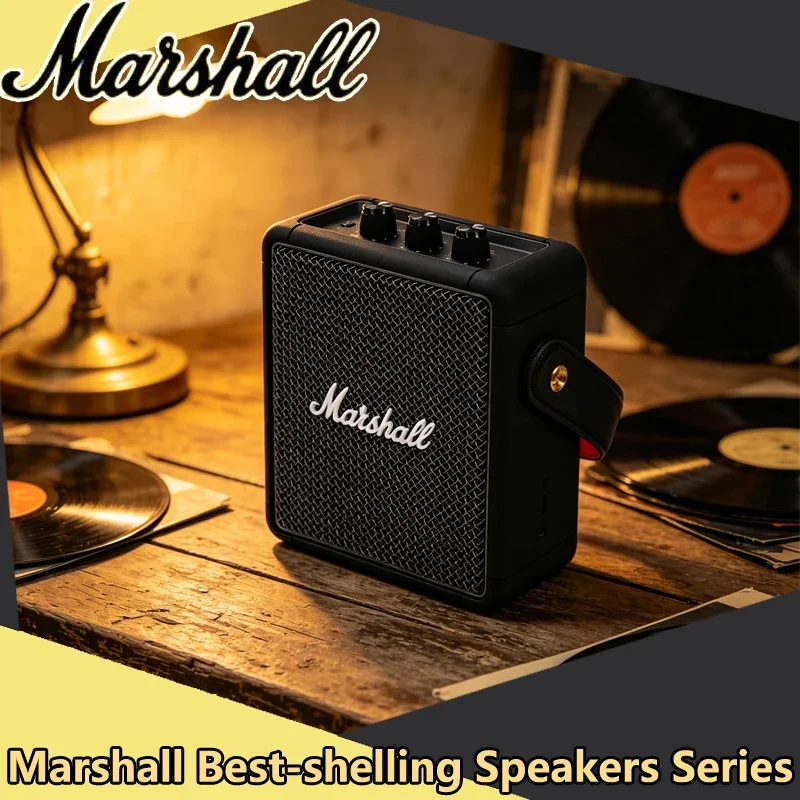 

Портативная Bluetooth-колонка Marshall Stockwell II — культовый скандинавский дизайн, объемный стереозвук 360°, более 20 часов работы, IPX4