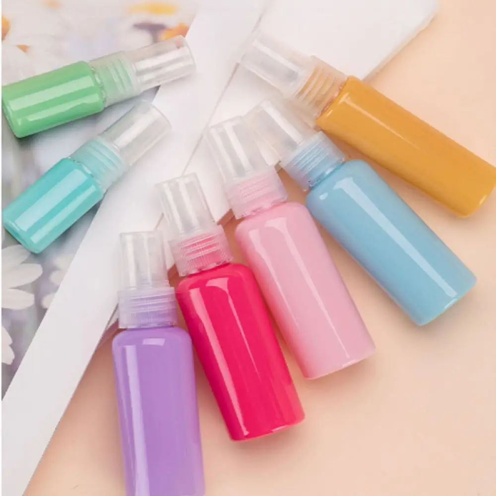 10 مل 30 مل 50 مل زجاجات رذاذ بلاستك قوارير عطر فارغة حاوية تعبئة مستحضرات التجميل القابلة لإعادة الملء