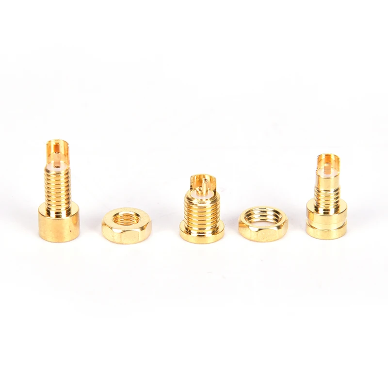 1pc MMCX Female Solder Wire Connector PCB Mount Pin IE800 DIY Audio Plug Adapter