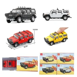 JKM 1:64 Hummer H2 off-road Diecast Model Car