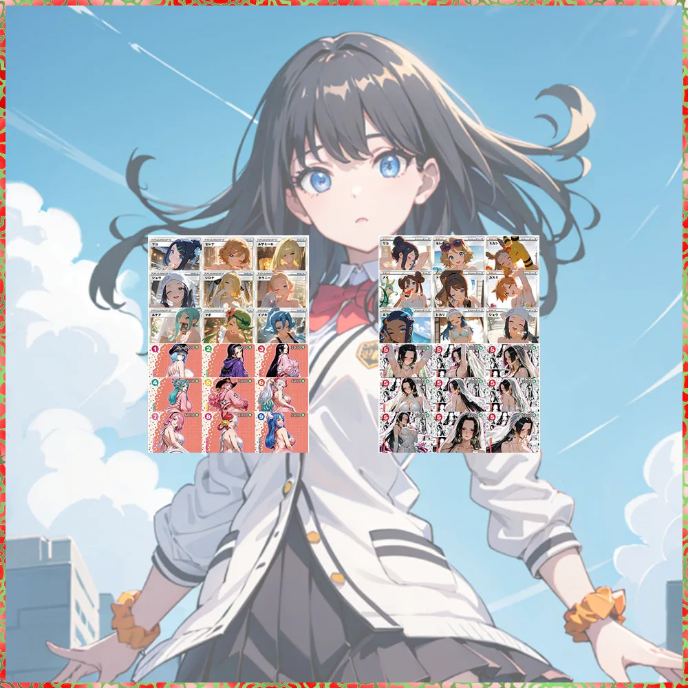 Collectibles Card DIY ACG Goddess Story Japanese Anime Games Toys Festivals Birthday Gifts Margarita Tristan Keim Nojiko Nami