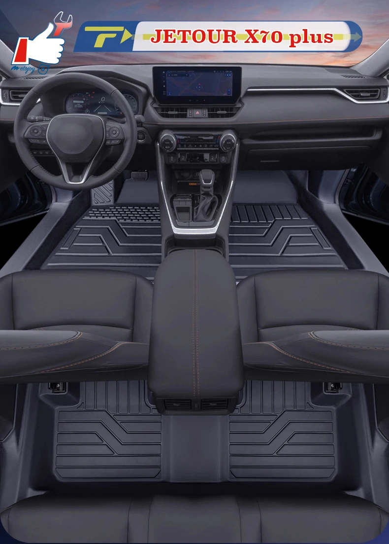 

Left-hand Drive Car Floor Mat For Toyota BZ5 2025 Full-Surrounded Foot Mat Mat Floor Liner Floor Carpet Water-proof Mat