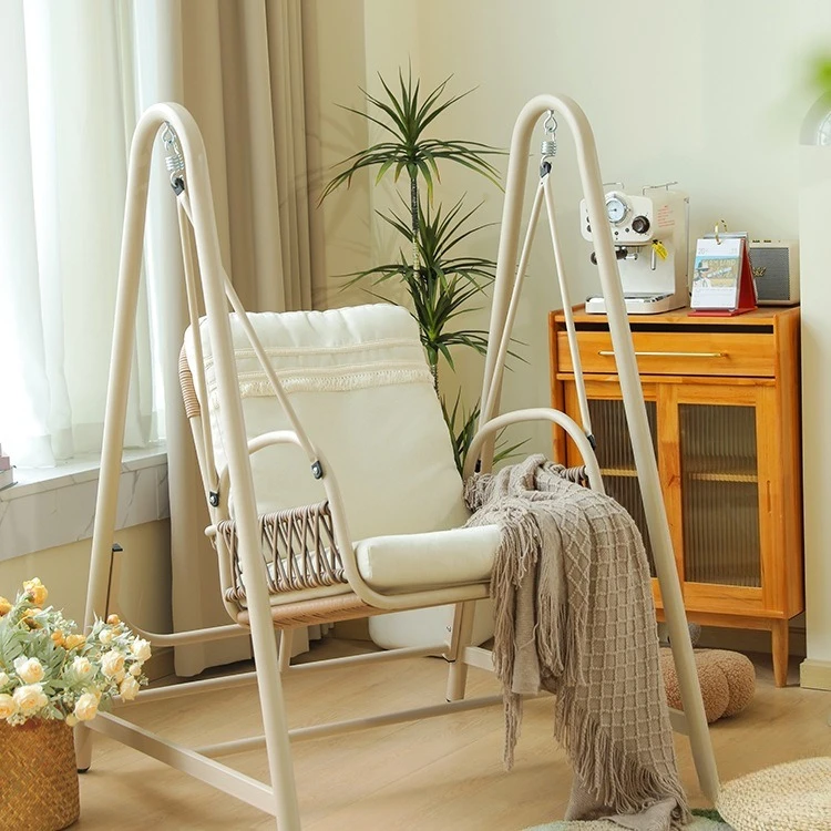 

Balcony Swing Chair Indoor Household Living Room Hanging Basket Chair Cradle Chair Outdoor Courtyard Garden