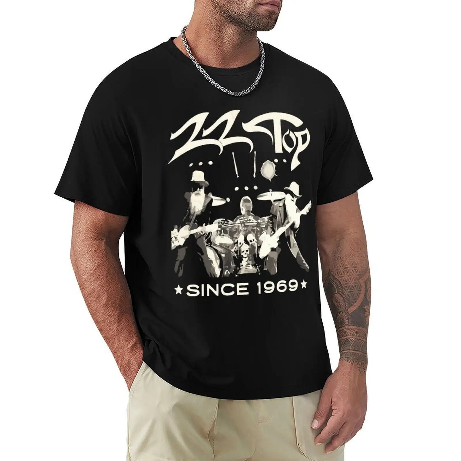 Vintage Rock Band - Sharp Dressed Simple Man Tour 2024 T-Shirt g man t shirts for men T-Shirt