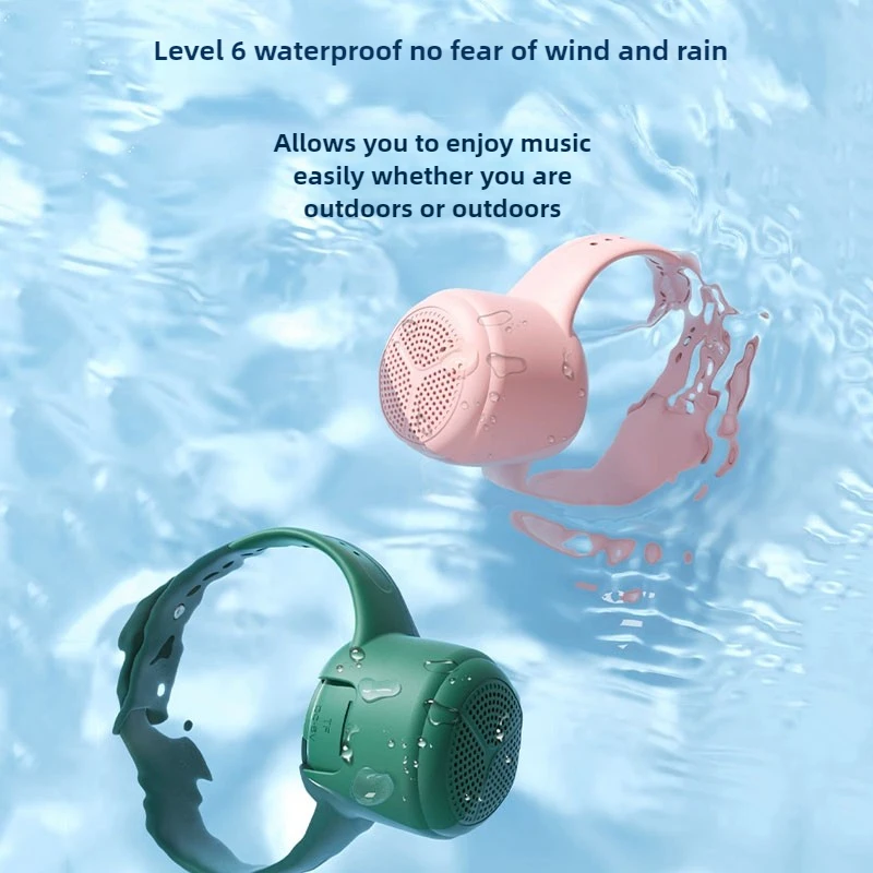 مكبر صوت بلوتوث لاسلكي صغير بصوت عالٍ، بث دفع صوتي للهاتف المحمول