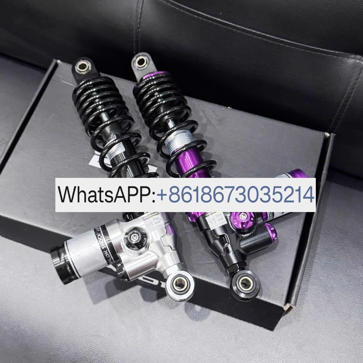 The second generation inverted CNC Maverick flat fork No. 9 shock absorption modification hydraulic preload adjustable