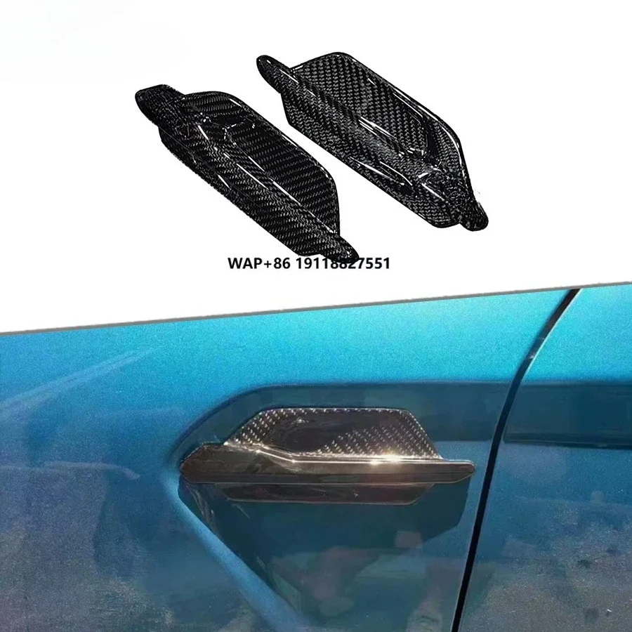 

For 2015-2022 M2 M2C F87 Dry Carbon Fiber Front Side Fender Vent Trim Decoration Side Vent Car Styling