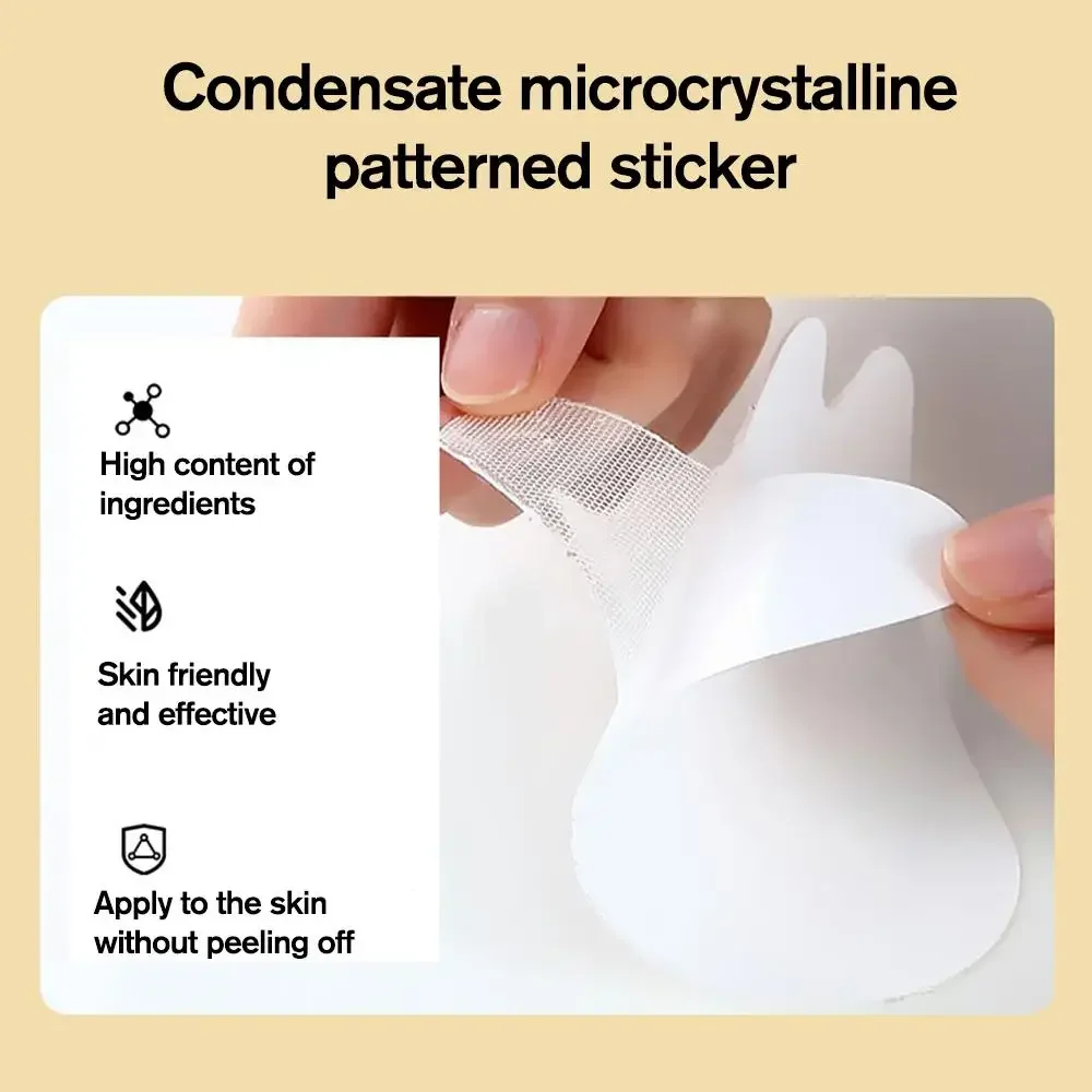 Wrinkle Remover Patches Hyaluronic Acid Microcrystalline Lifting Decree Patch Face Nutrition Wrinkle Removal Lift  Eye Sticker