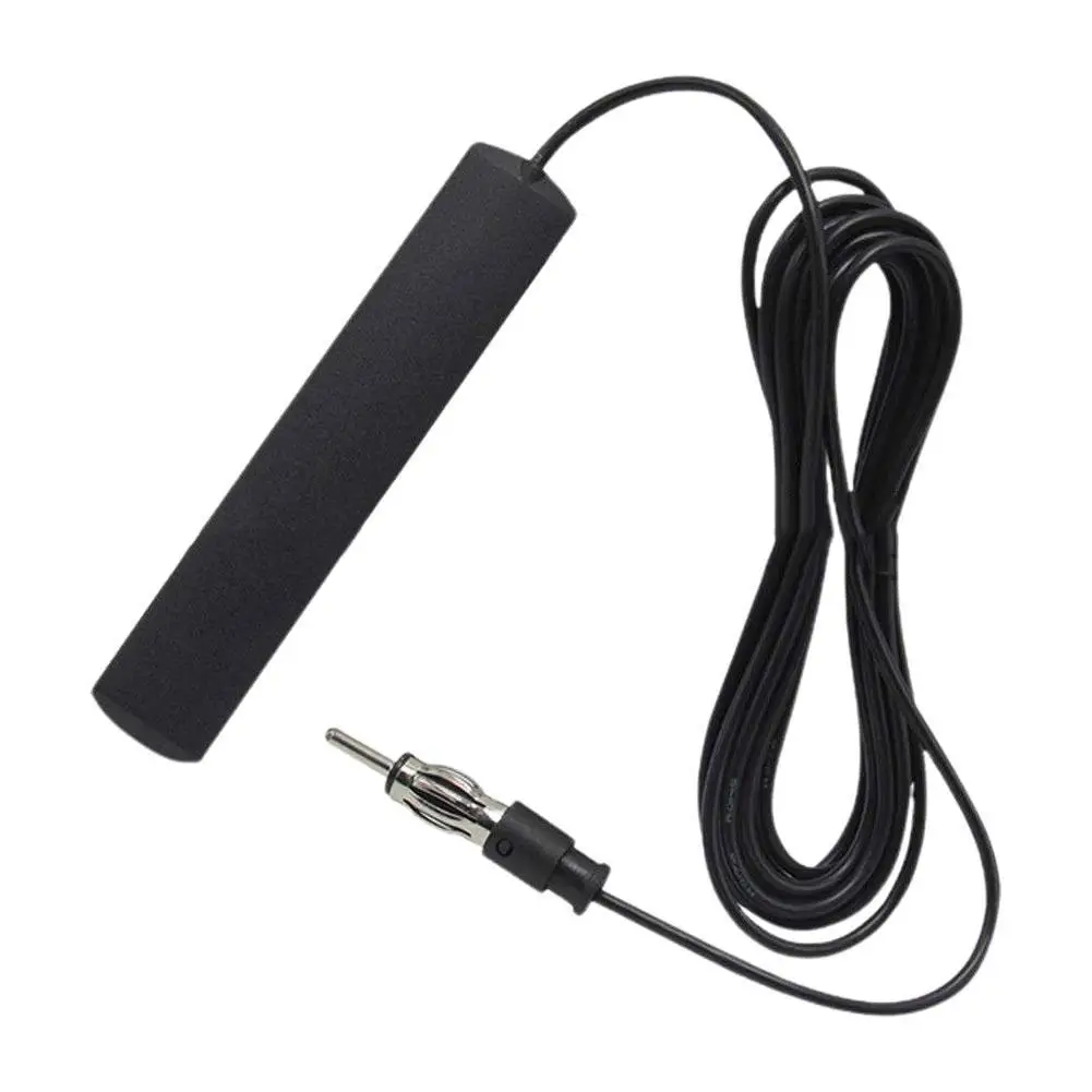 5M Car Electronic Radio Antenna Front Windshield Car AM FM Radio Antenna Signal Amplifier Booster 12V Universal Antena Booster