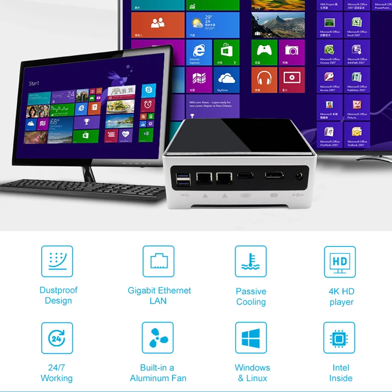 11th Gen Intel Mini PC i5 1135G7 i9 10880H M.2 NVMe  2xLan 6xUSB3.0 Office Computer Windows 10 Gamer NUC Dual Band WiFi HTPC