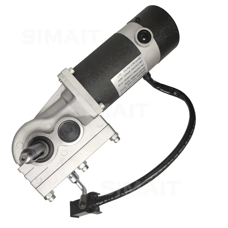Linix High Torque Electric - Motor 88mm 24V 320W Brush DC With 32:1 Gear Reduction Low Noise ROHS Certified