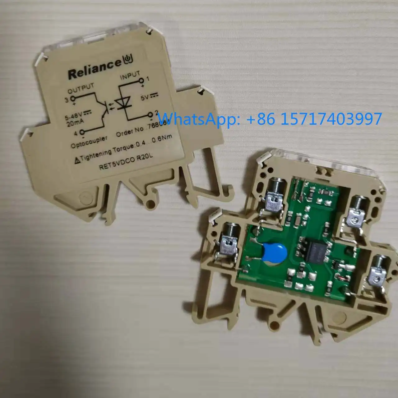 1pcs Reliance RET5VDCOR20L Item number 768066 RET5VDCOR50L Item number 768105