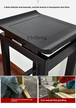 Zz solid wood strip table New Chinese incense case Home living room Buddha table Modern and simple