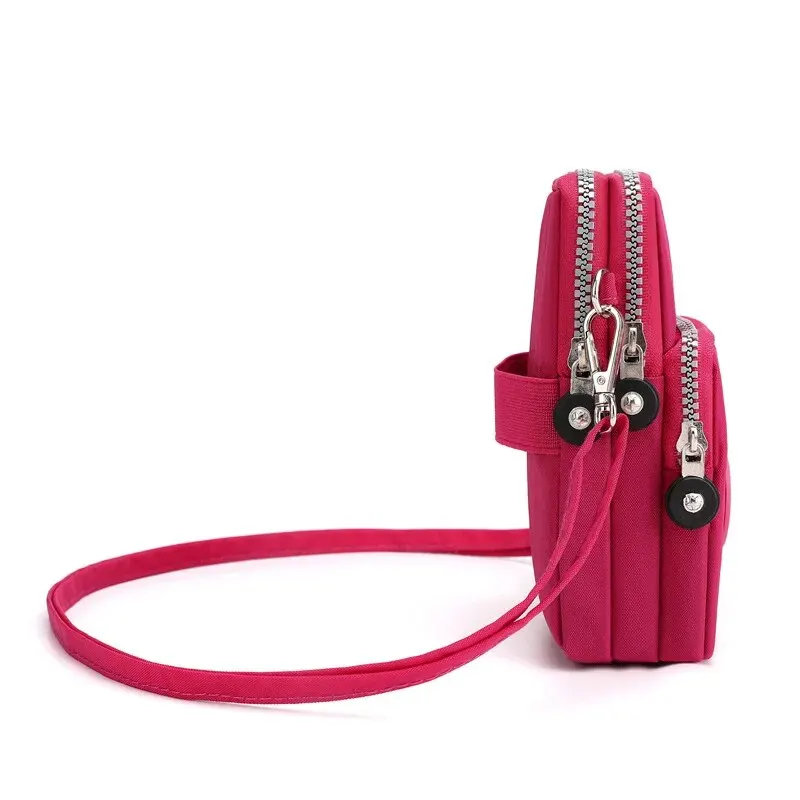 Borse a tracolla portatili borse per cellulare da donna impermeabili in Nylon Mini borsa a tracolla da donna borsa a tracolla da donna