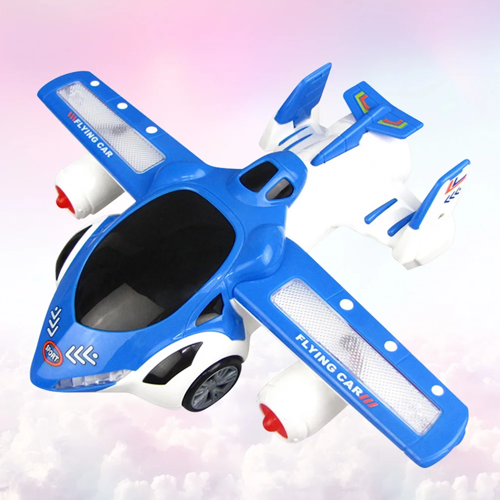 

Electric Deformation Toys Kids Car Flying Automatic Aircraft 360 Degree Rotating Out of Shape