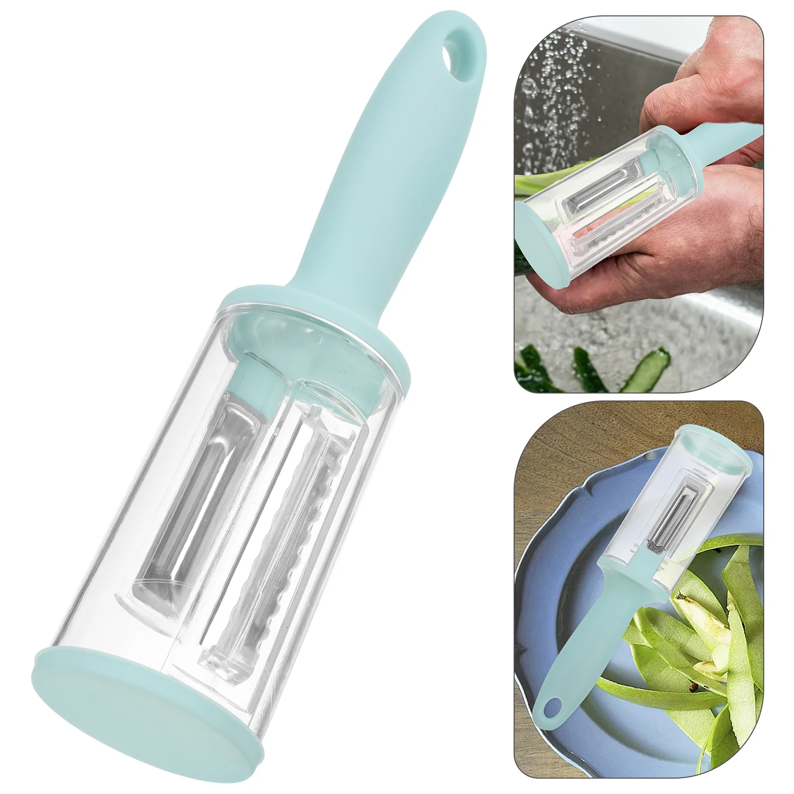 

Multifunctional Peeler Vegetable Fruit Knife Splashproof Storage Cabbage Shredder M oline Kitchen Tool Carrots Cucumber