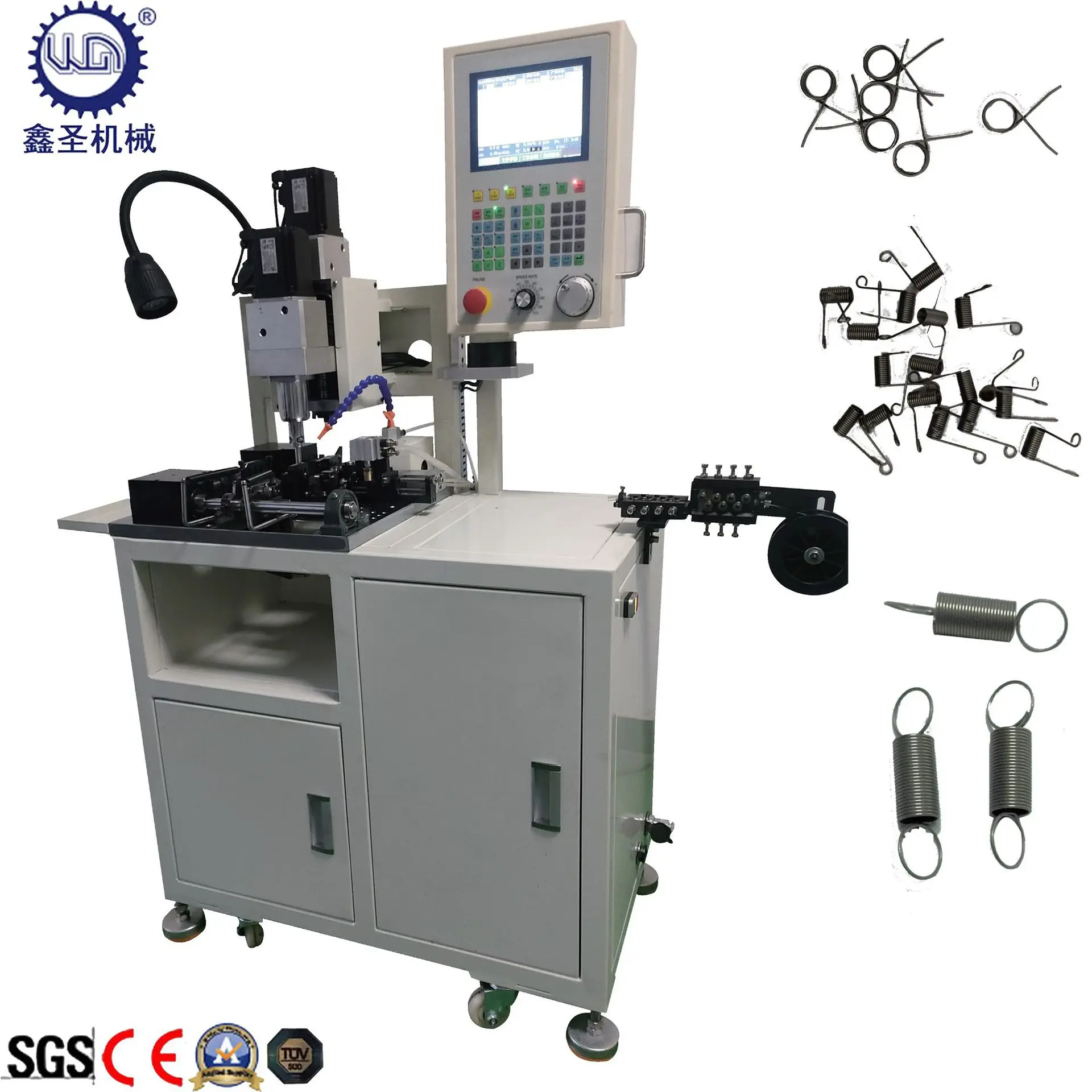 Dongguan factory direct sales 3 computer torsion spring bending machine profiles various 0.1-1 spring steel machine machinery
