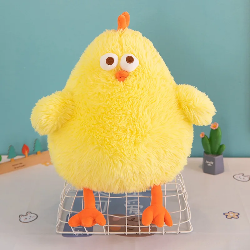 

MINISO трансграничная новая плюшевая игрушка с курицей Dun Dun, забавная и милая маленькая желтая курица, успокаивающая кукла, детская подушка