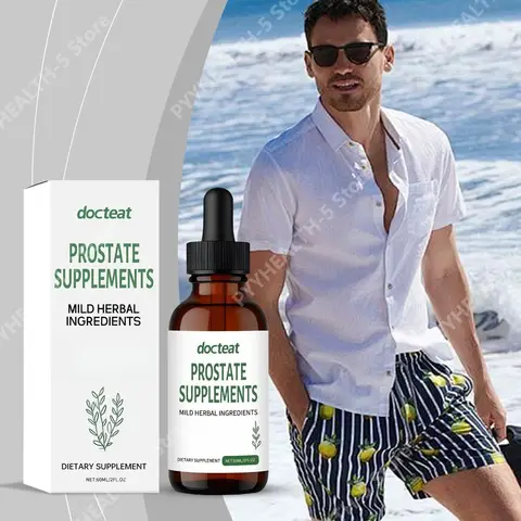 Pumpkin Seed Oil Liquid Supplement with Saw Palmetto & Stinging Nettle Extracts – Supports Urinary and Prostate Health 60ml
