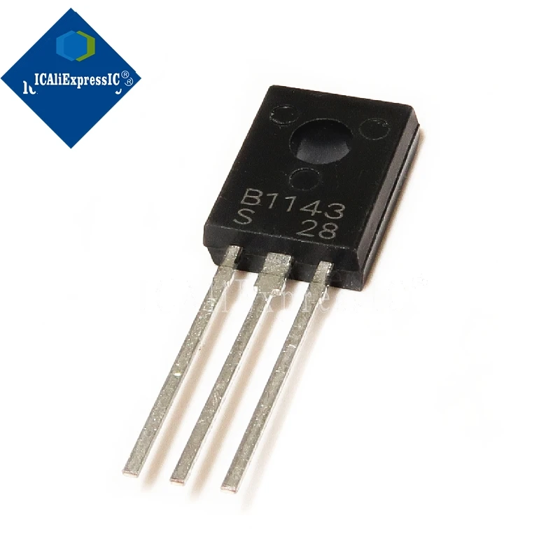 10 pçs/lote 2SB1143 B1143 PNP novo original em estoque